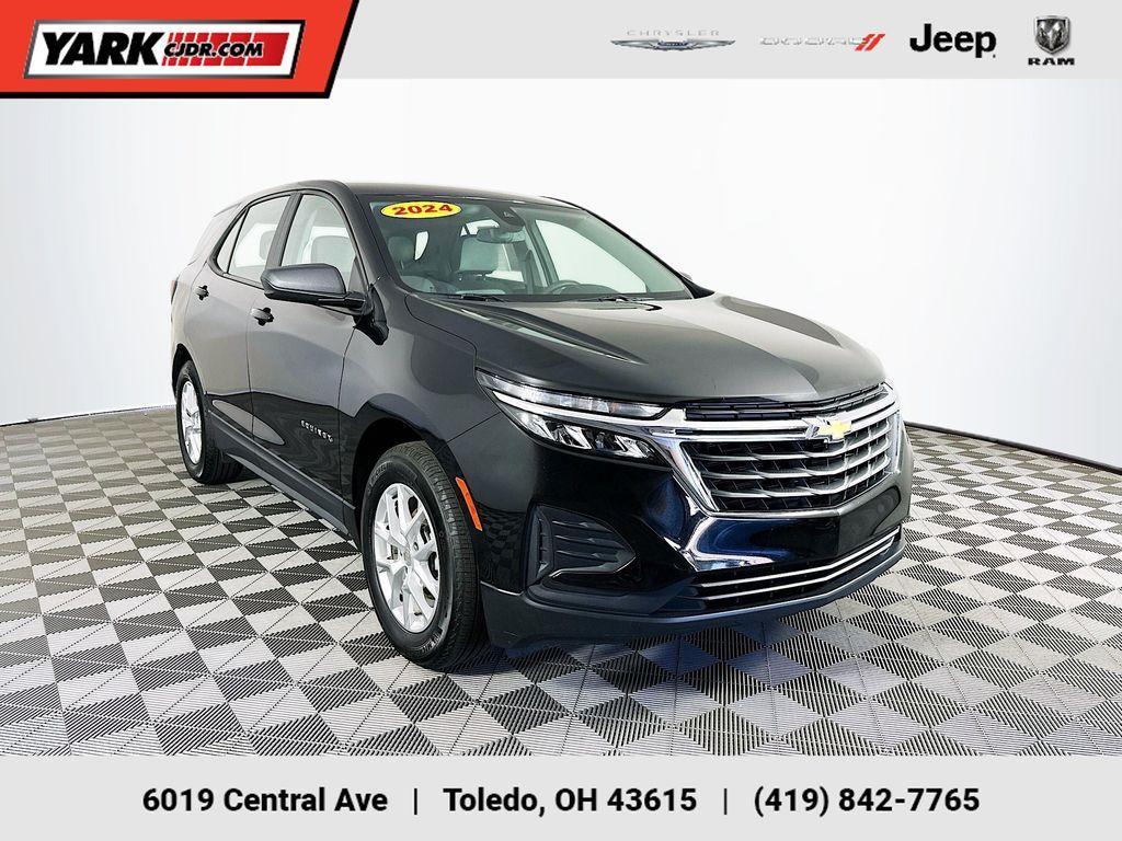 used 2024 Chevrolet Equinox car, priced at $21,803