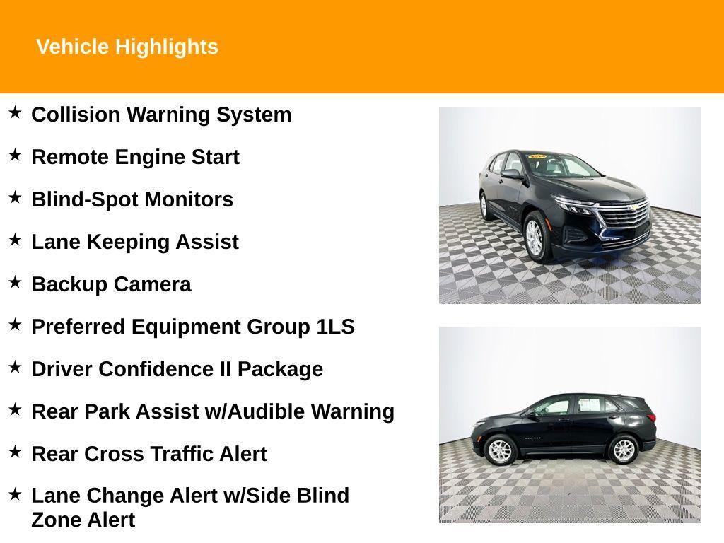 used 2024 Chevrolet Equinox car, priced at $21,803