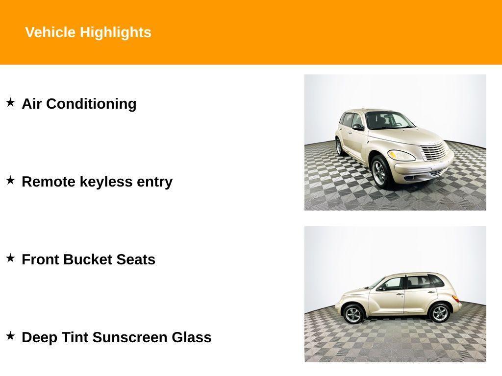 used 2005 Chrysler PT Cruiser car, priced at $4,990