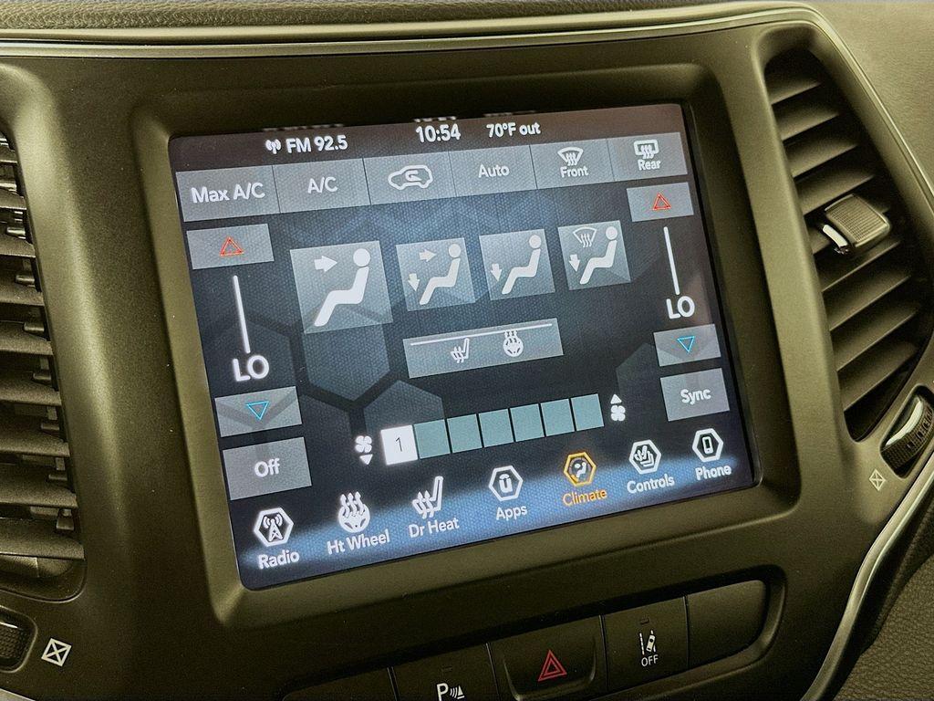 used 2021 Jeep Cherokee car, priced at $26,500
