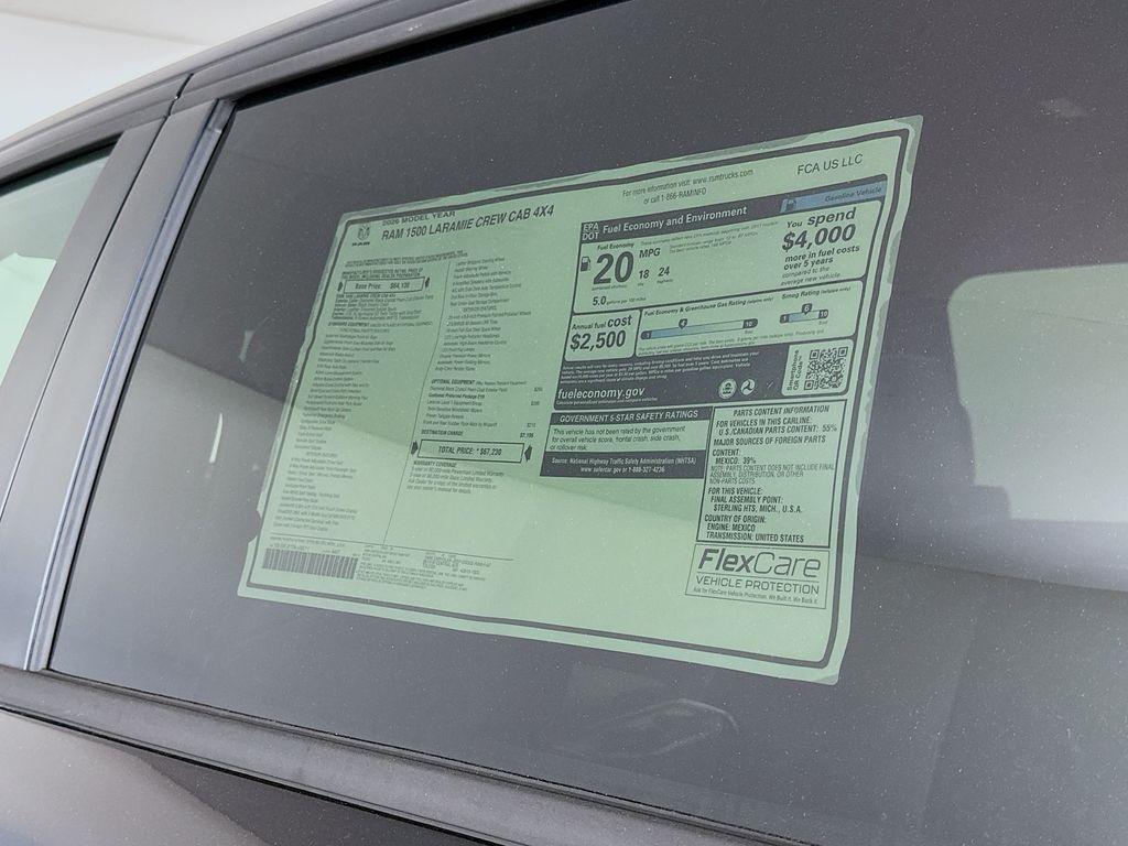 new 2026 Ram 1500 car, priced at $55,679