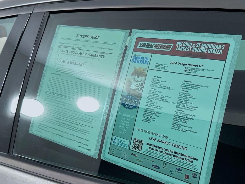 used 2024 Dodge Hornet car, priced at $26,345