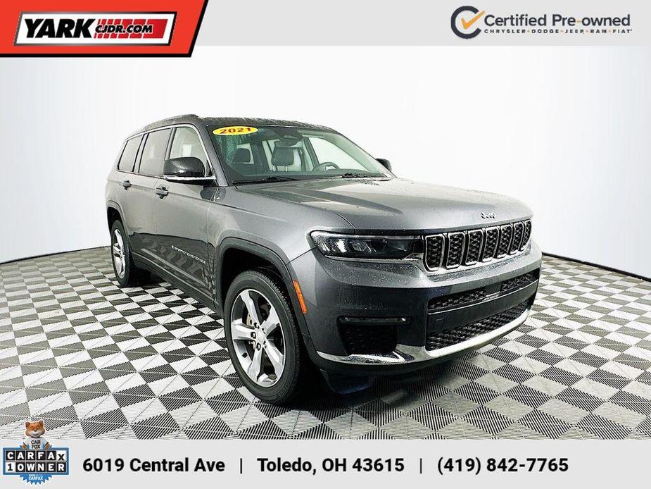 used 2021 Jeep Grand Cherokee L car, priced at $29,998