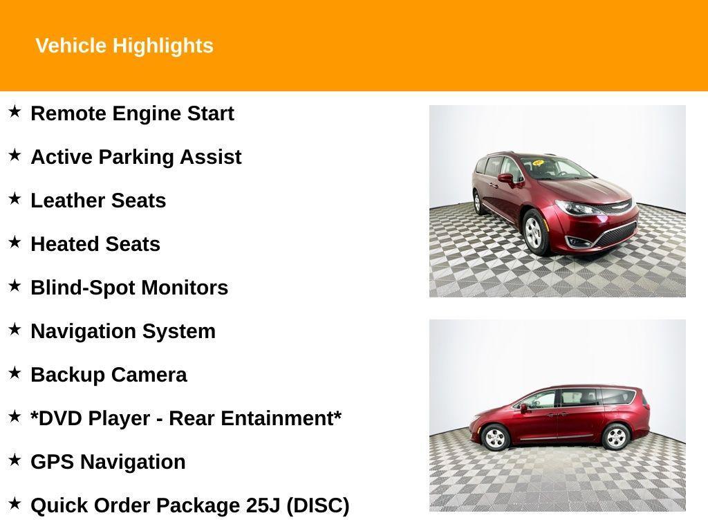 used 2017 Chrysler Pacifica car, priced at $12,909