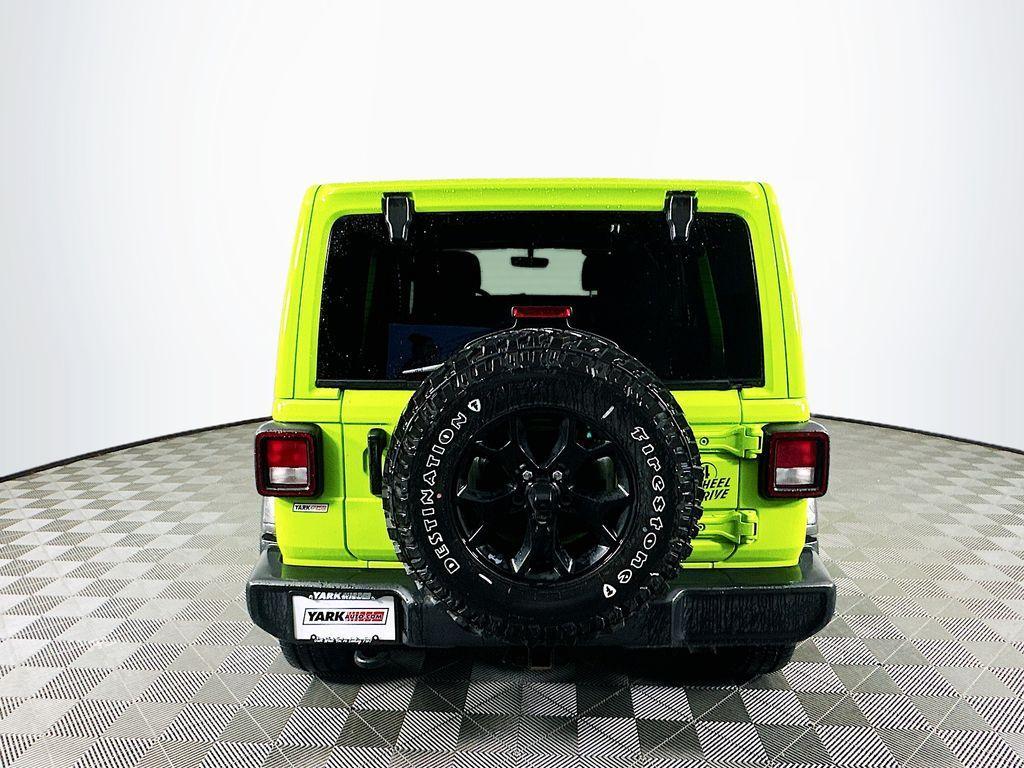 used 2021 Jeep Wrangler Unlimited car, priced at $29,599