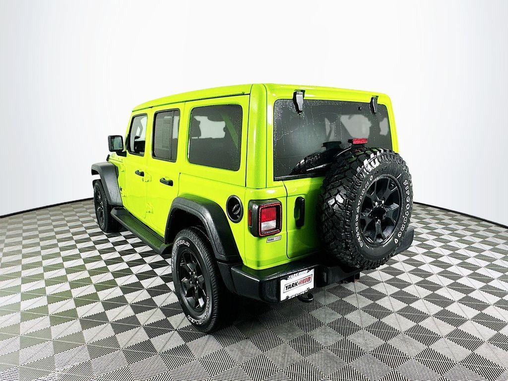 used 2021 Jeep Wrangler Unlimited car, priced at $29,599