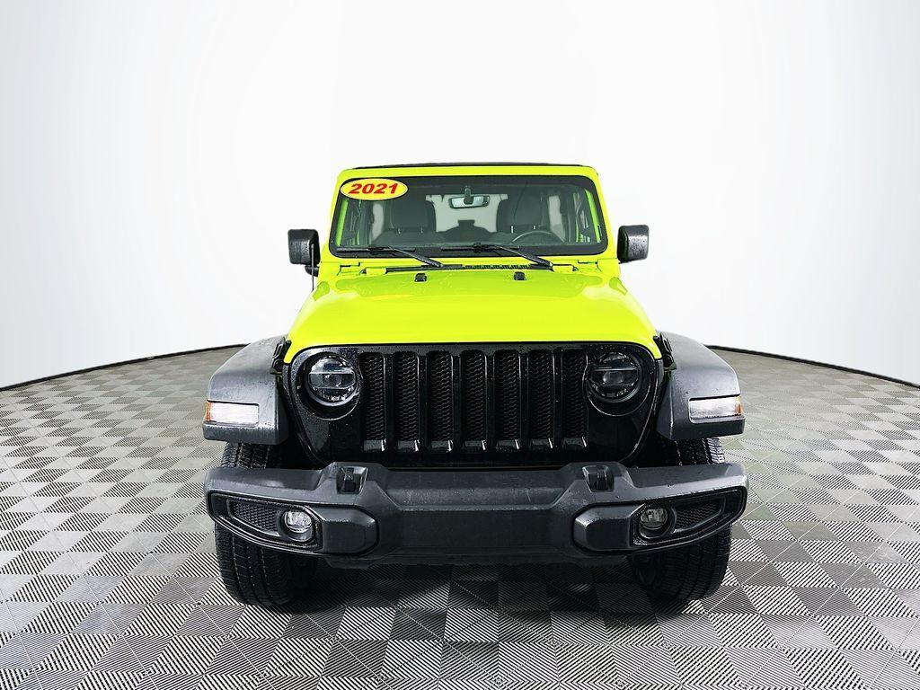 used 2021 Jeep Wrangler Unlimited car, priced at $29,599