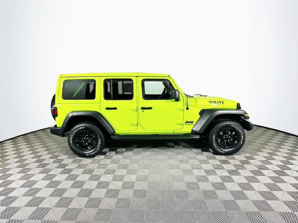 used 2021 Jeep Wrangler Unlimited car, priced at $29,599