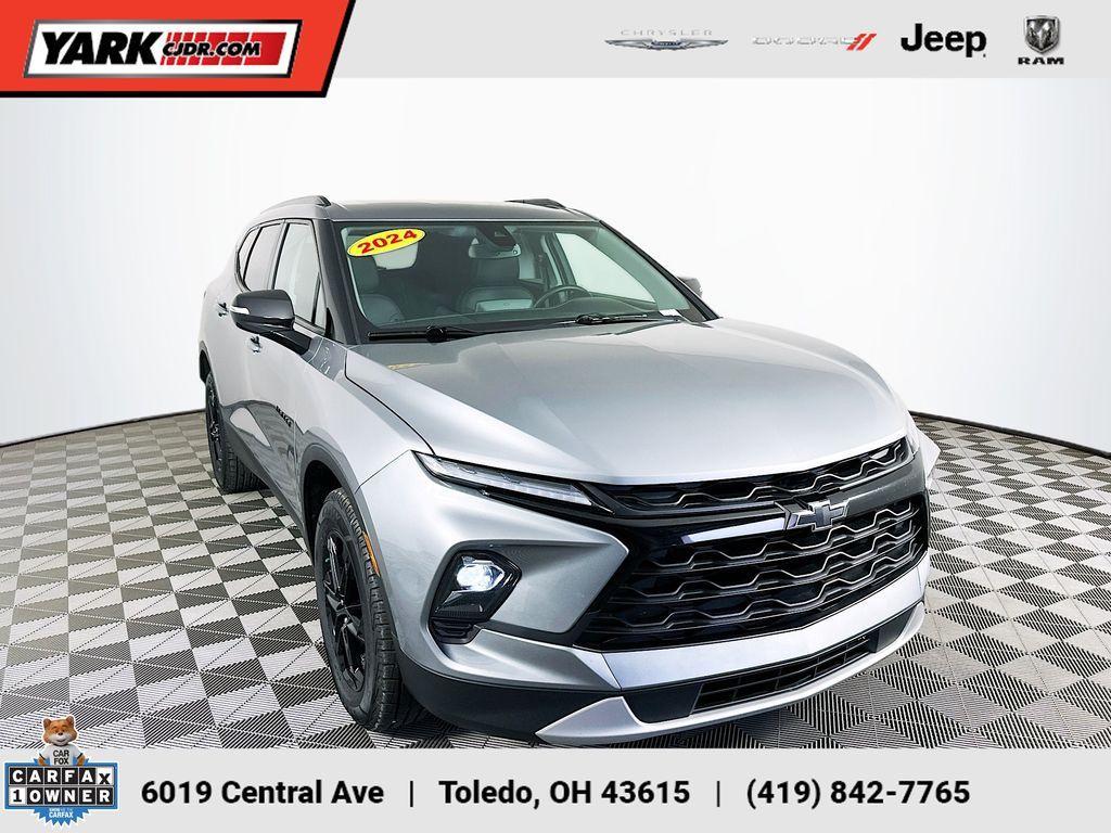 used 2024 Chevrolet Blazer car, priced at $27,998