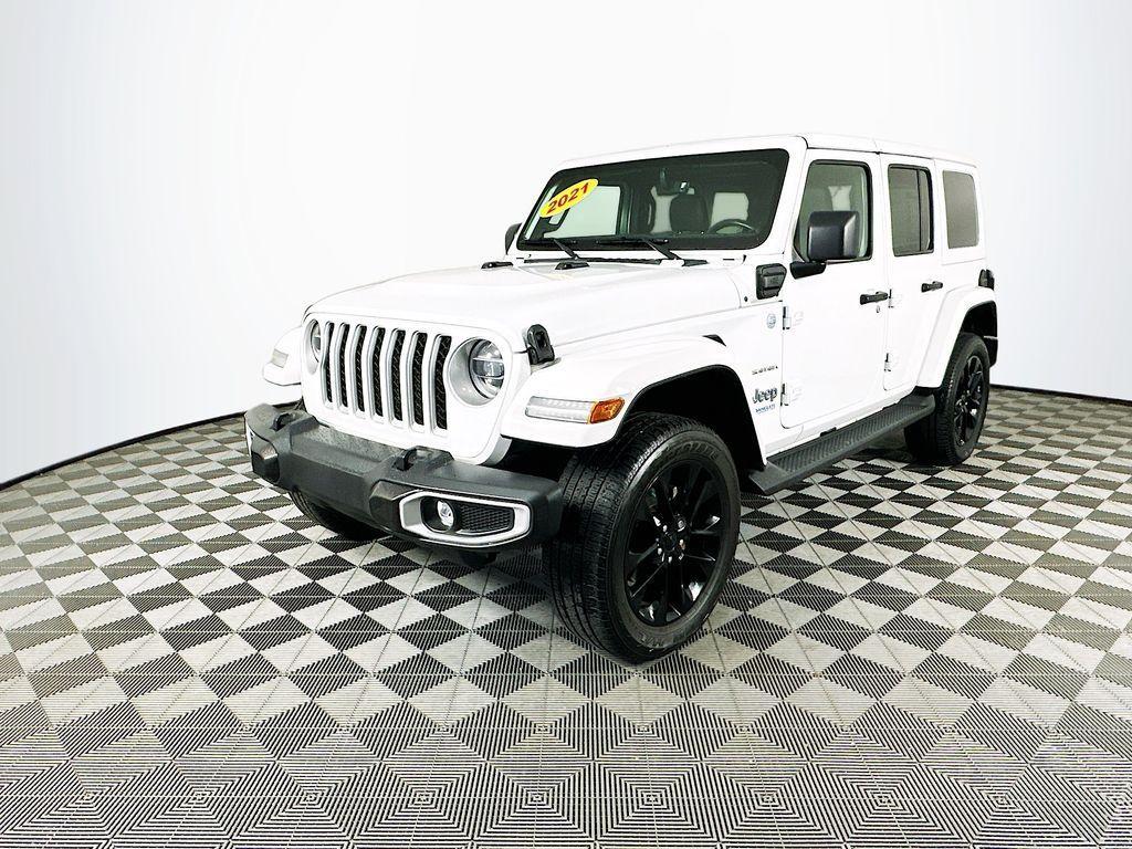 used 2021 Jeep Wrangler Unlimited 4xe car, priced at $28,500