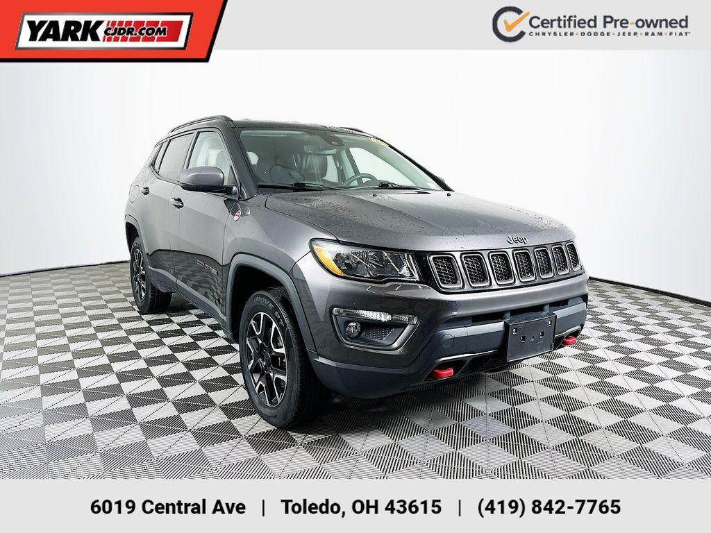 used 2021 Jeep Compass car, priced at $23,990