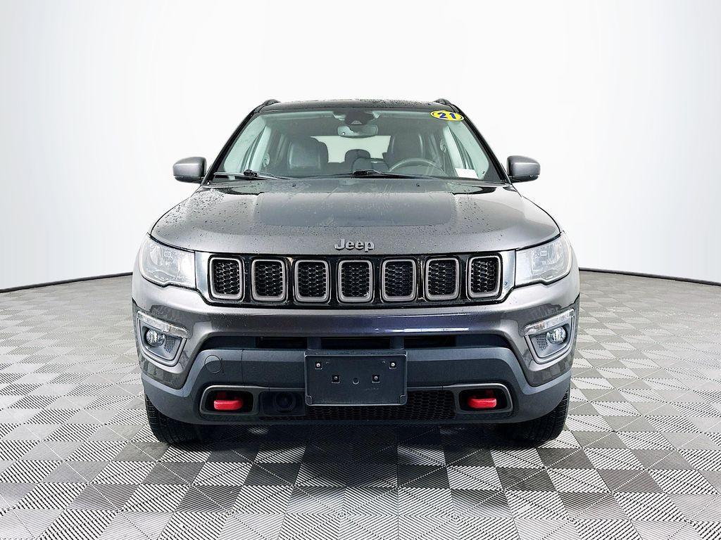 used 2021 Jeep Compass car, priced at $23,990