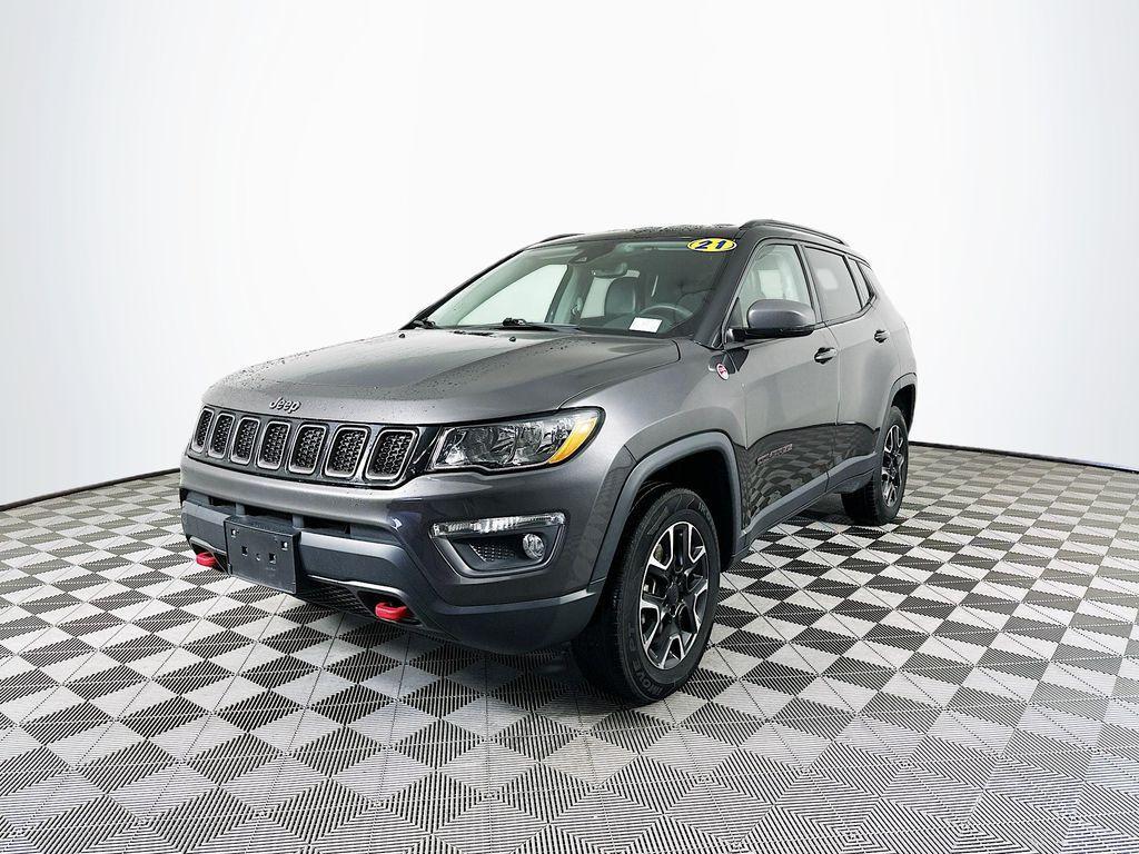 used 2021 Jeep Compass car, priced at $23,990