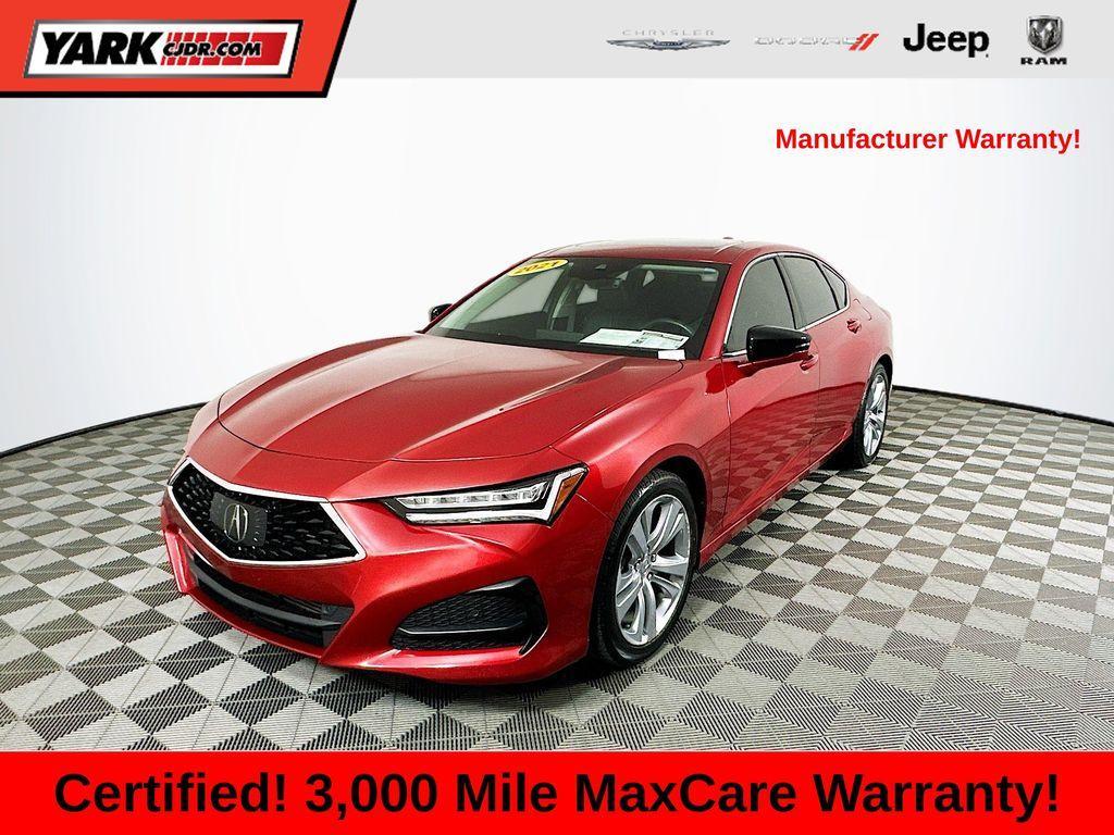 used 2021 Acura TLX car, priced at $25,909