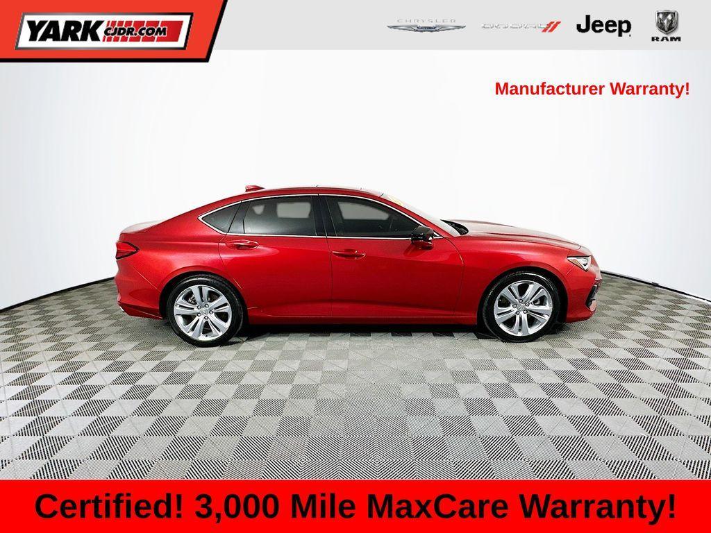 used 2021 Acura TLX car, priced at $25,909