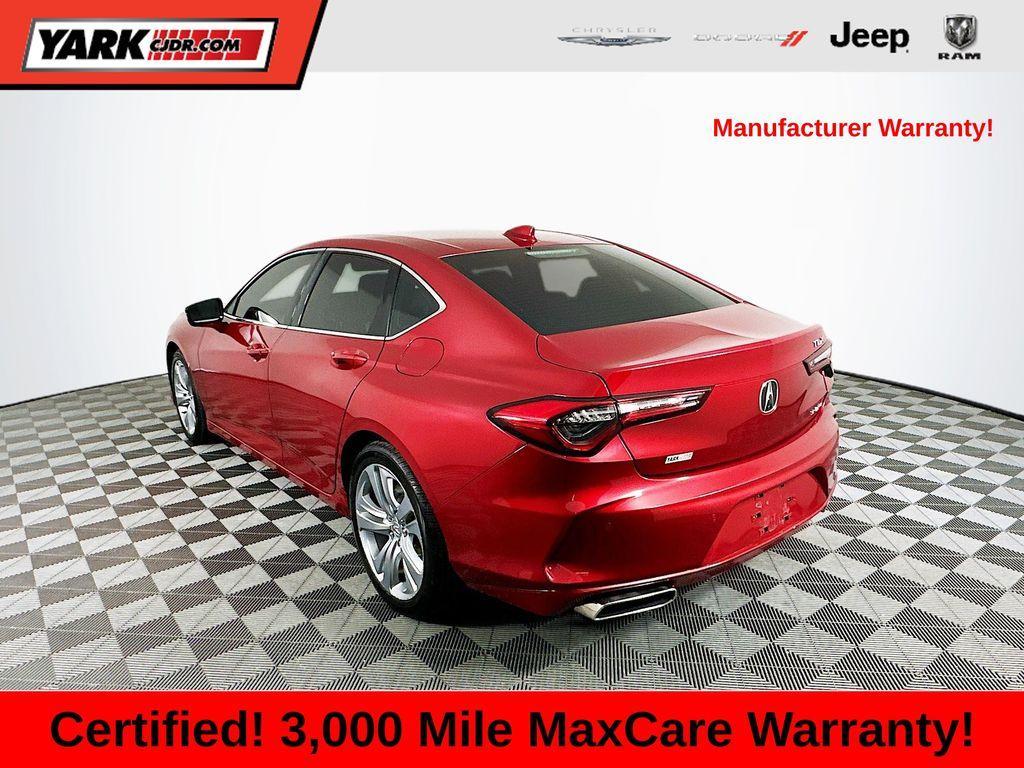 used 2021 Acura TLX car, priced at $25,909