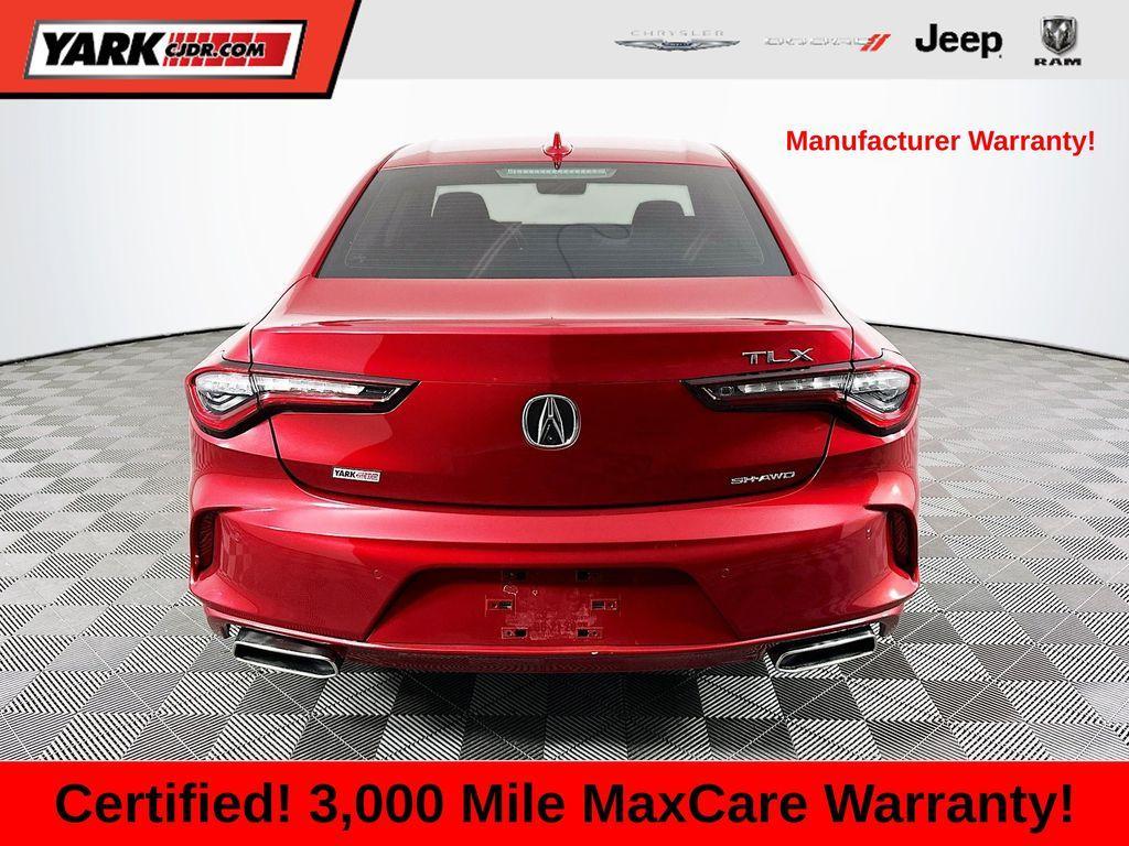 used 2021 Acura TLX car, priced at $25,909