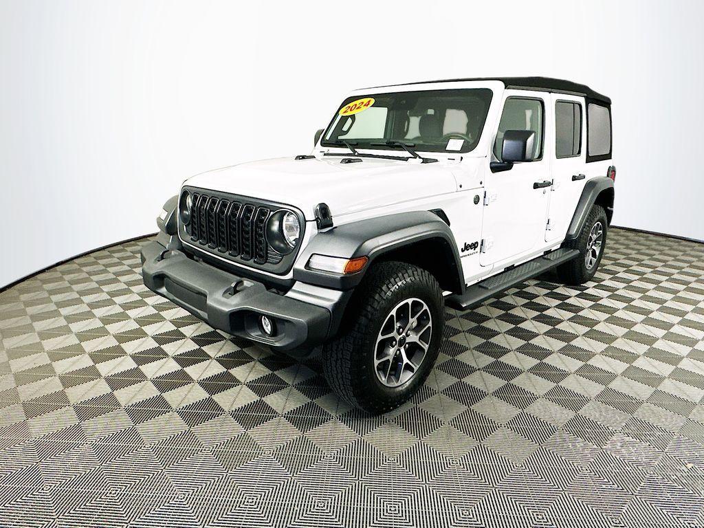 used 2024 Jeep Wrangler car, priced at $34,855