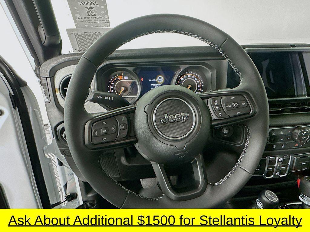 new 2026 Jeep Wrangler car, priced at $48,380