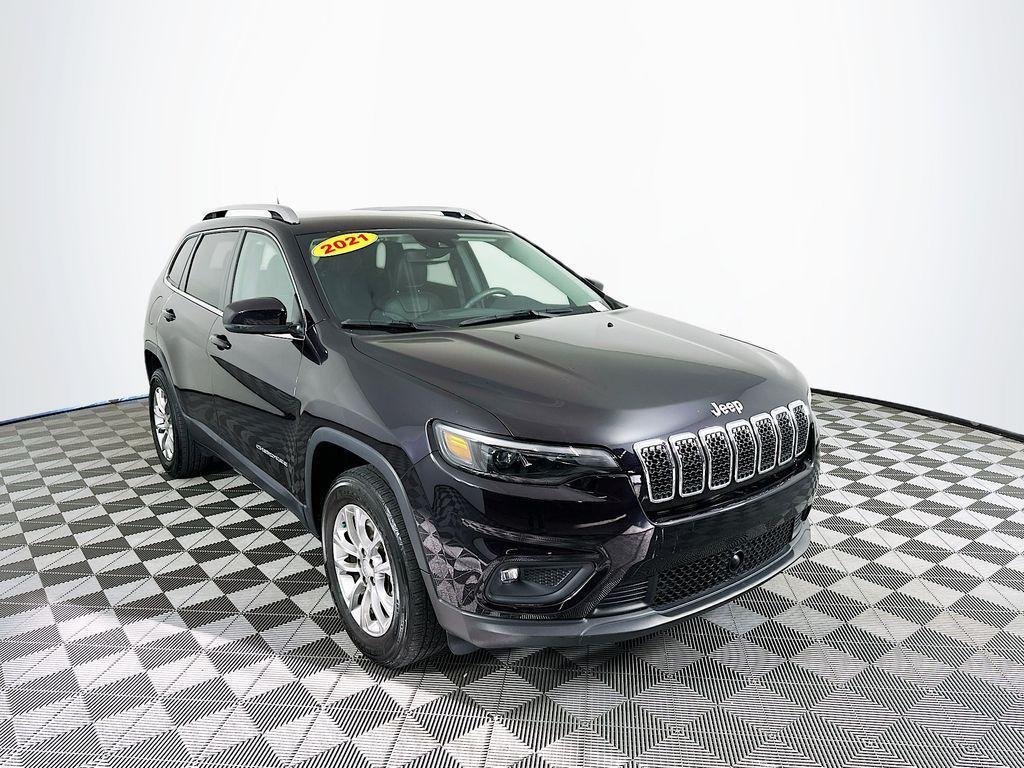 used 2021 Jeep Cherokee car, priced at $22,400