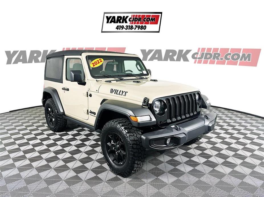 used 2022 Jeep Wrangler car, priced at $29,844