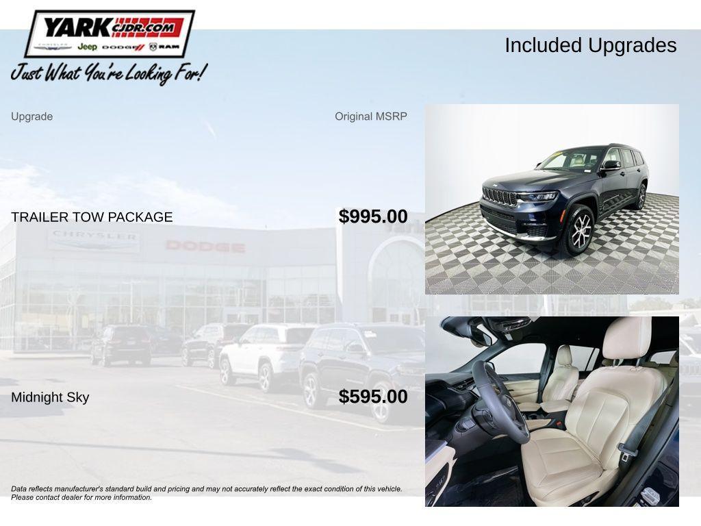 used 2024 Jeep Grand Cherokee L car, priced at $33,933