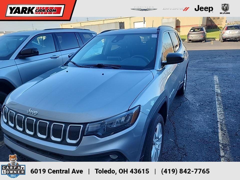 used 2022 Jeep Compass car, priced at $23,990