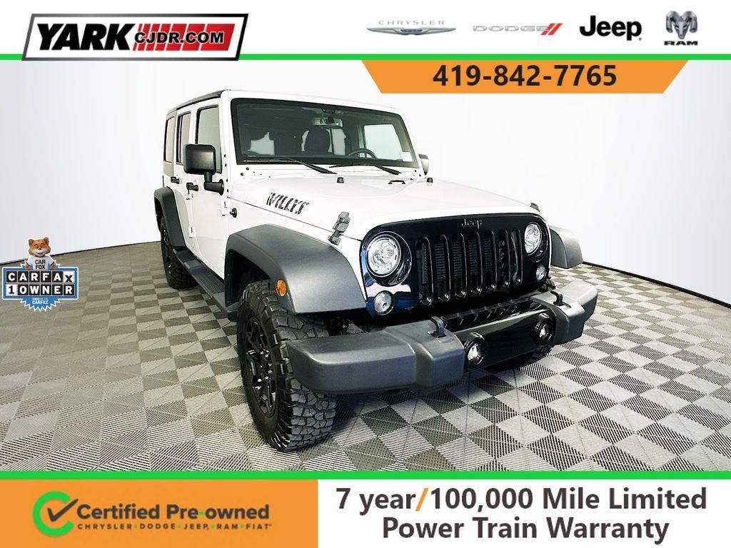 used 2018 Jeep Wrangler JK Unlimited car, priced at $20,998