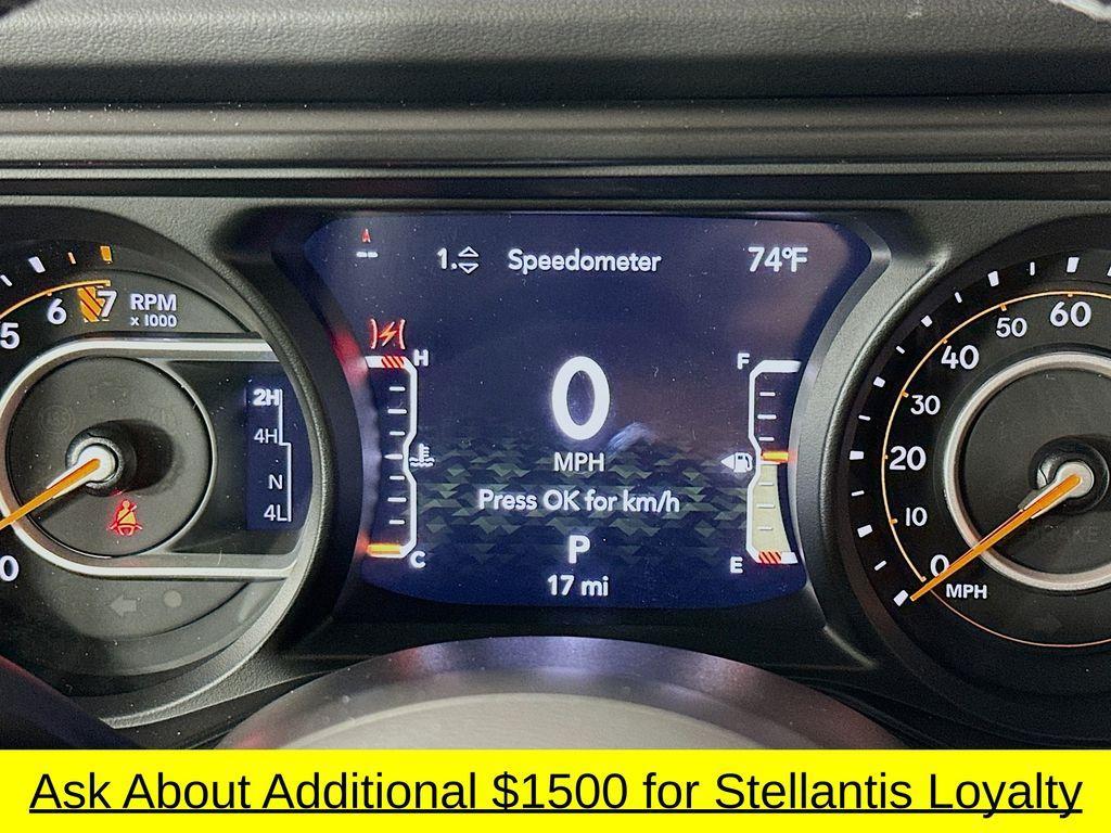 new 2025 Jeep Gladiator car, priced at $49,979