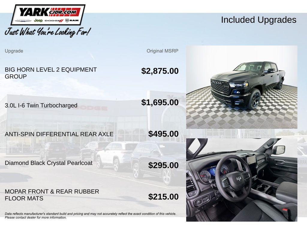 new 2026 Ram 1500 car, priced at $52,078