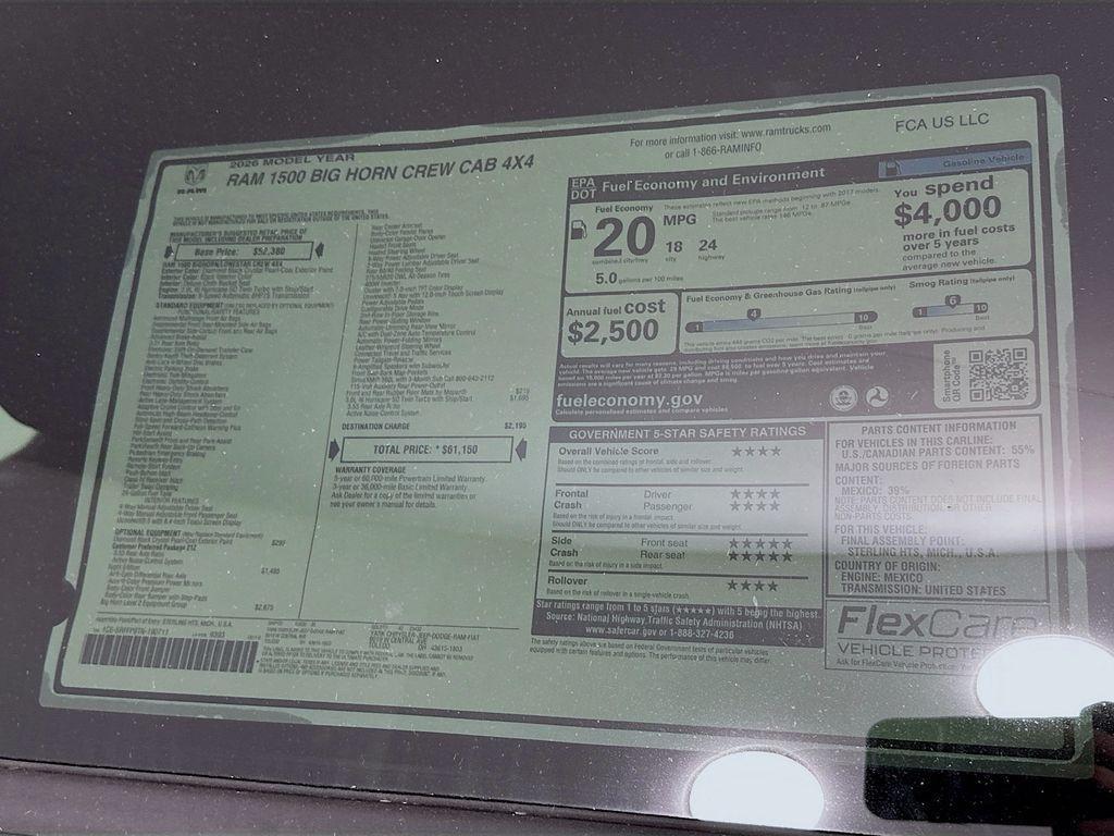 new 2026 Ram 1500 car, priced at $52,078