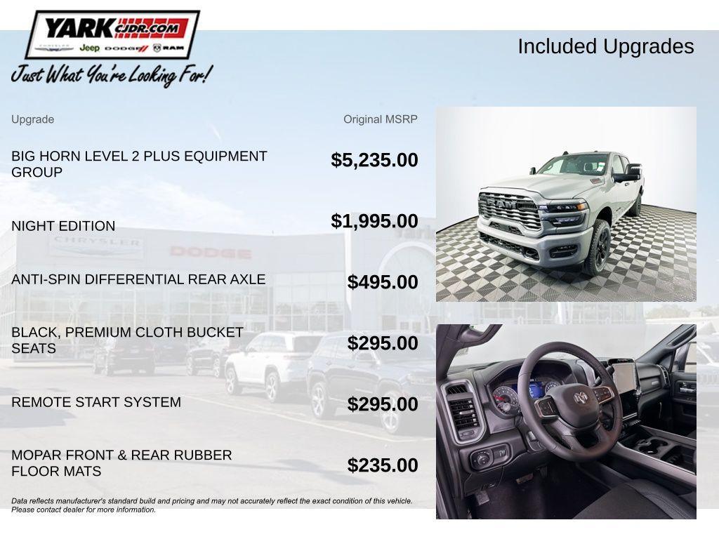 new 2026 Ram 2500 car, priced at $59,212