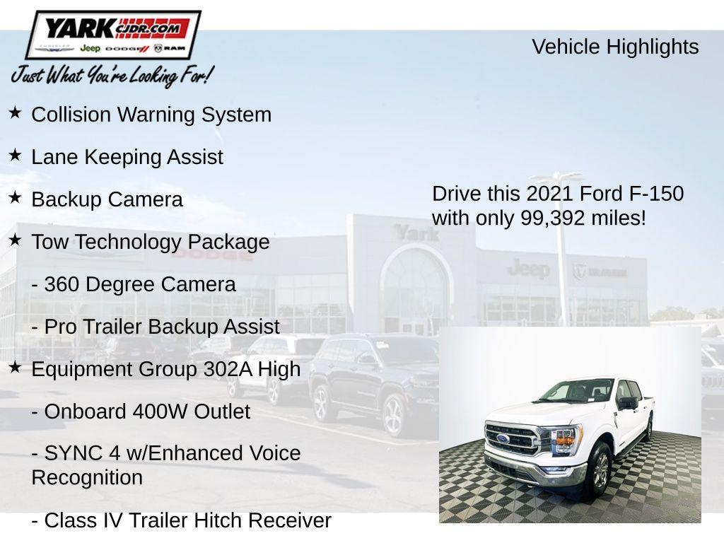 used 2021 Ford F-150 car, priced at $27,904