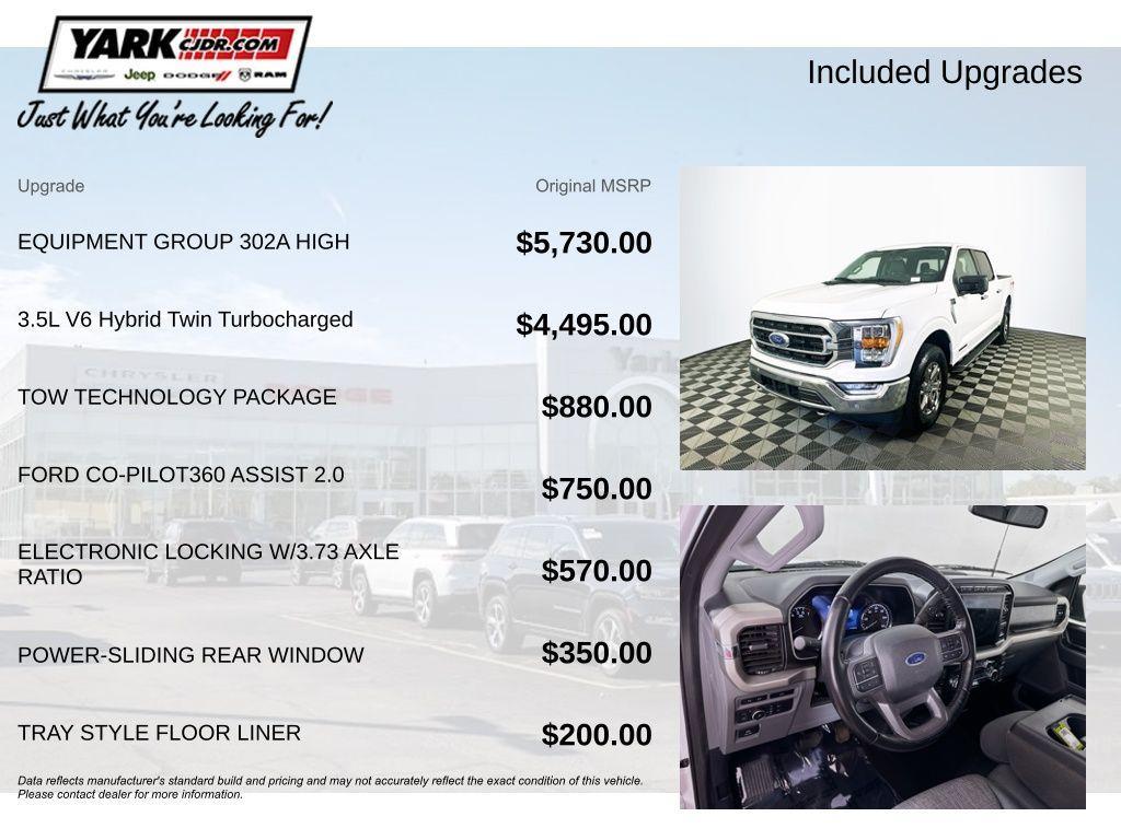 used 2021 Ford F-150 car, priced at $27,904