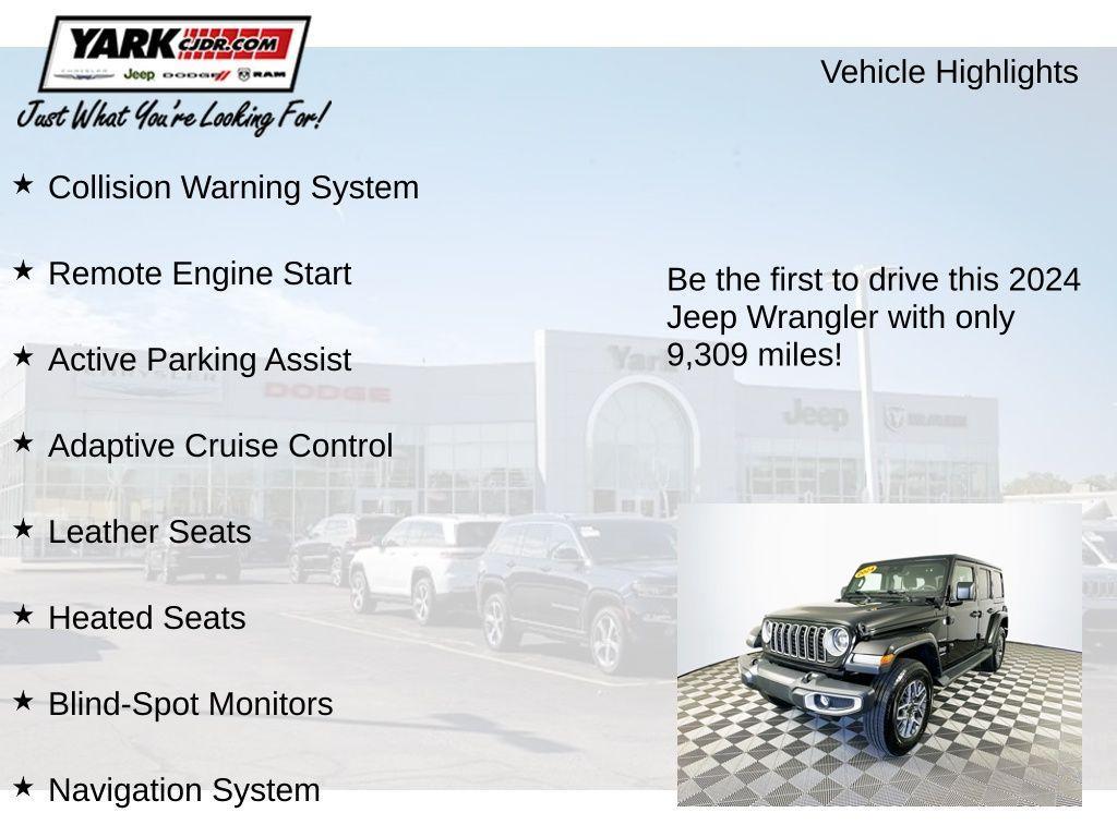 used 2024 Jeep Wrangler car, priced at $41,599