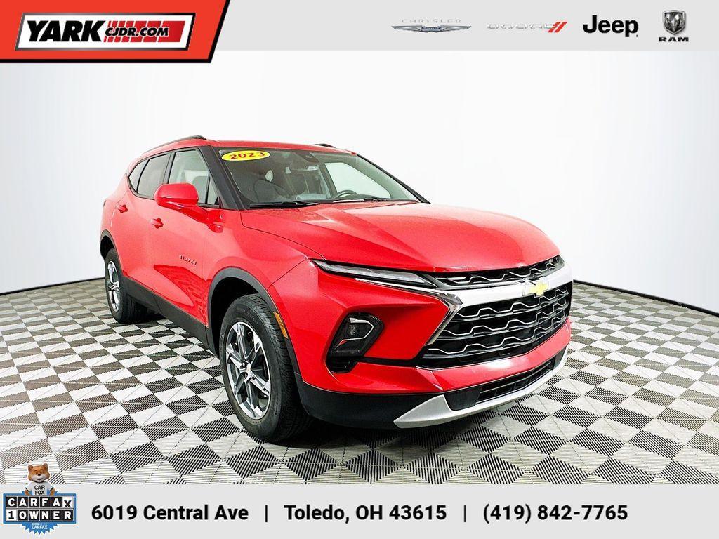 used 2023 Chevrolet Blazer car, priced at $23,300