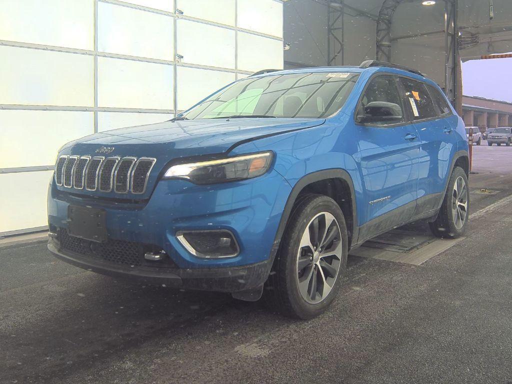 used 2022 Jeep Cherokee car, priced at $23,900