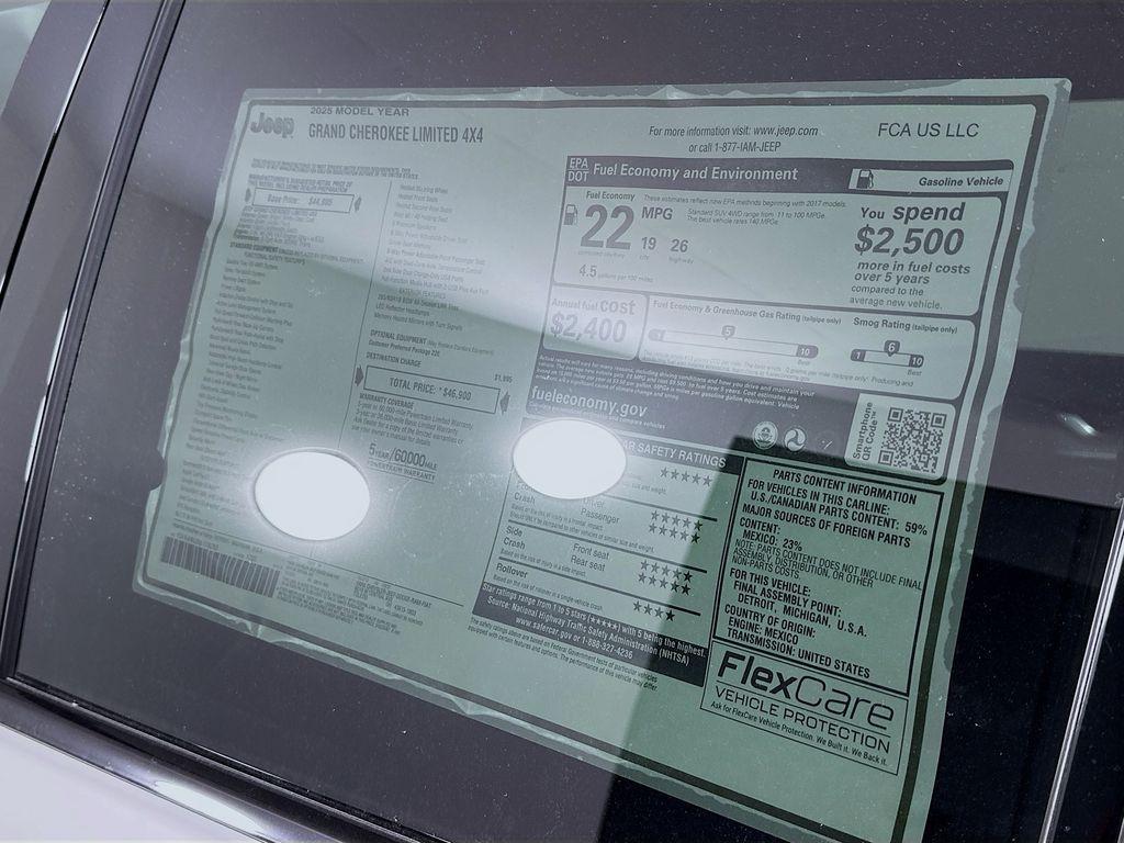 new 2025 Jeep Grand Cherokee car, priced at $41,964