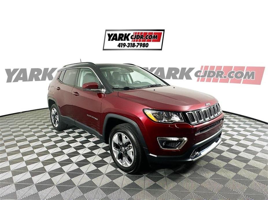 used 2021 Jeep Compass car, priced at $21,699