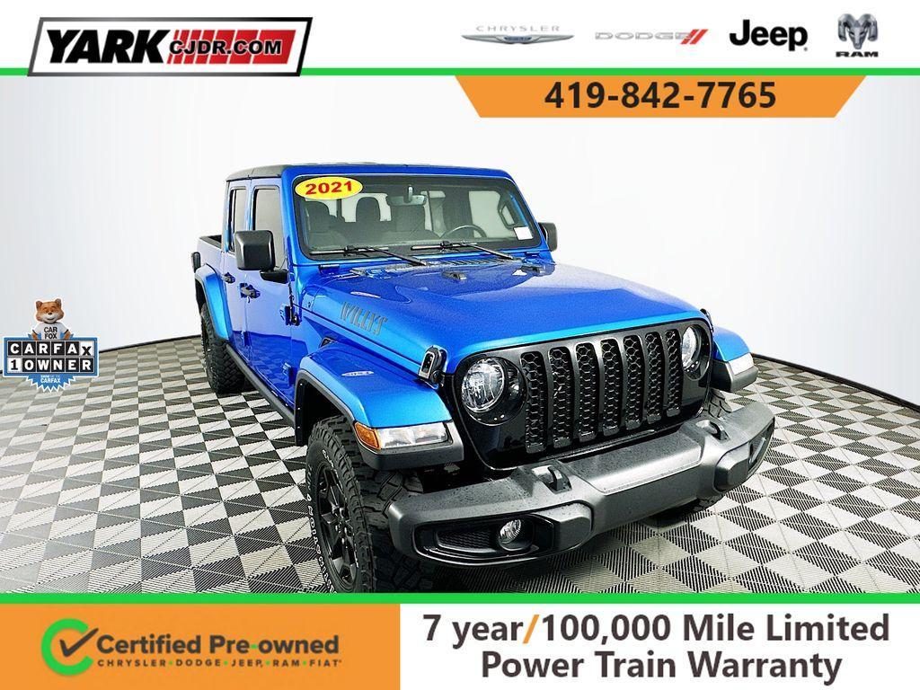 used 2021 Jeep Gladiator car, priced at $32,400