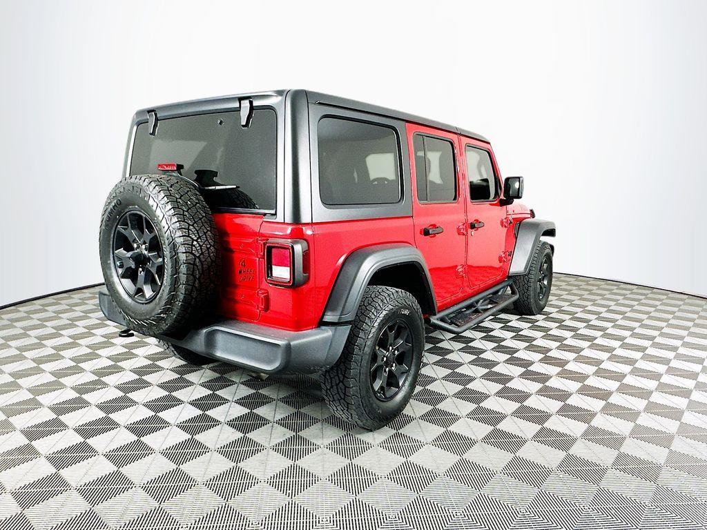 used 2021 Jeep Wrangler Unlimited car, priced at $27,822