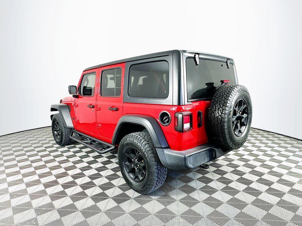 used 2021 Jeep Wrangler Unlimited car, priced at $27,822