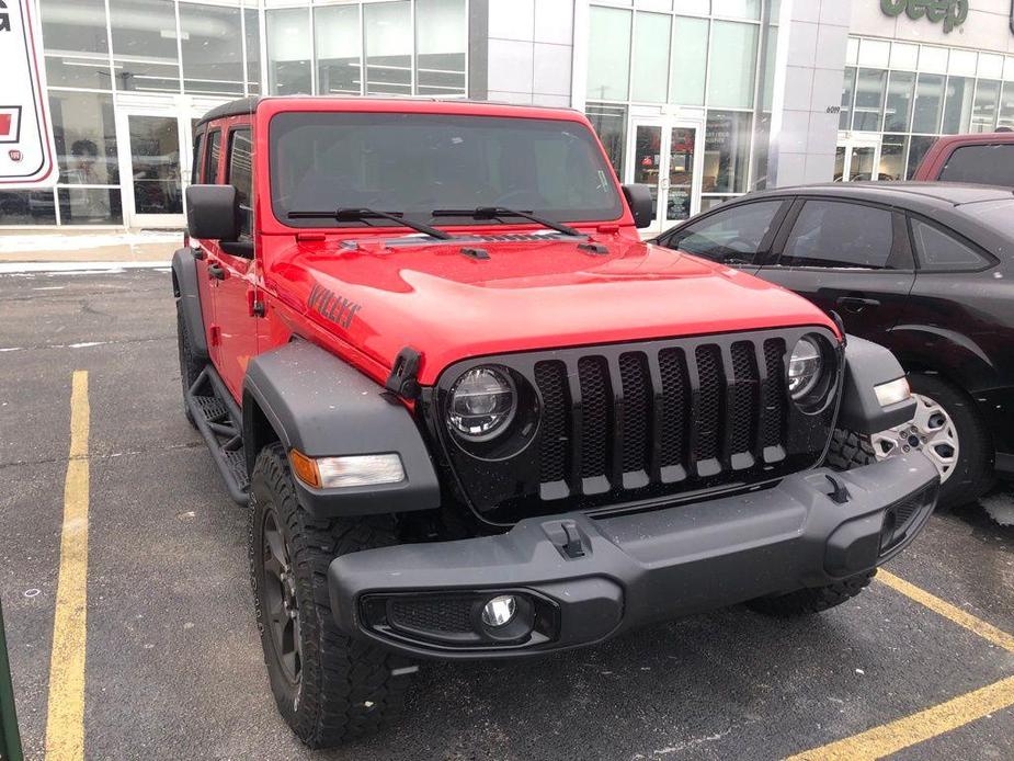 used 2021 Jeep Wrangler Unlimited car, priced at $28,500