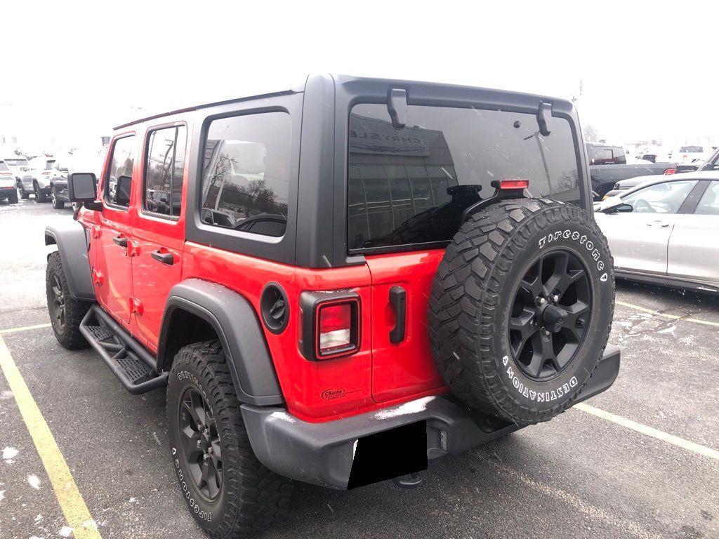 used 2021 Jeep Wrangler Unlimited car, priced at $28,500