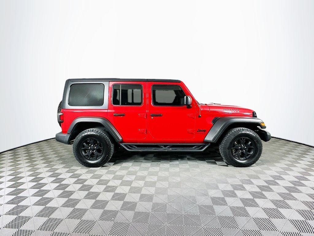 used 2021 Jeep Wrangler Unlimited car, priced at $27,822