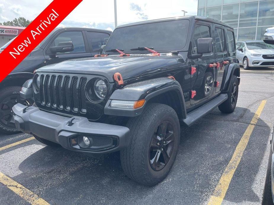 used 2021 Jeep Wrangler Unlimited car, priced at $33,900