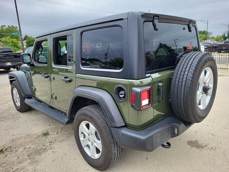 used 2022 Jeep Wrangler Unlimited car, priced at $32,978