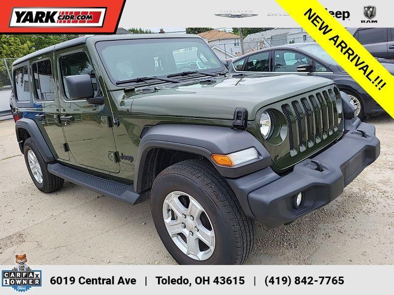 used 2022 Jeep Wrangler Unlimited car, priced at $32,978