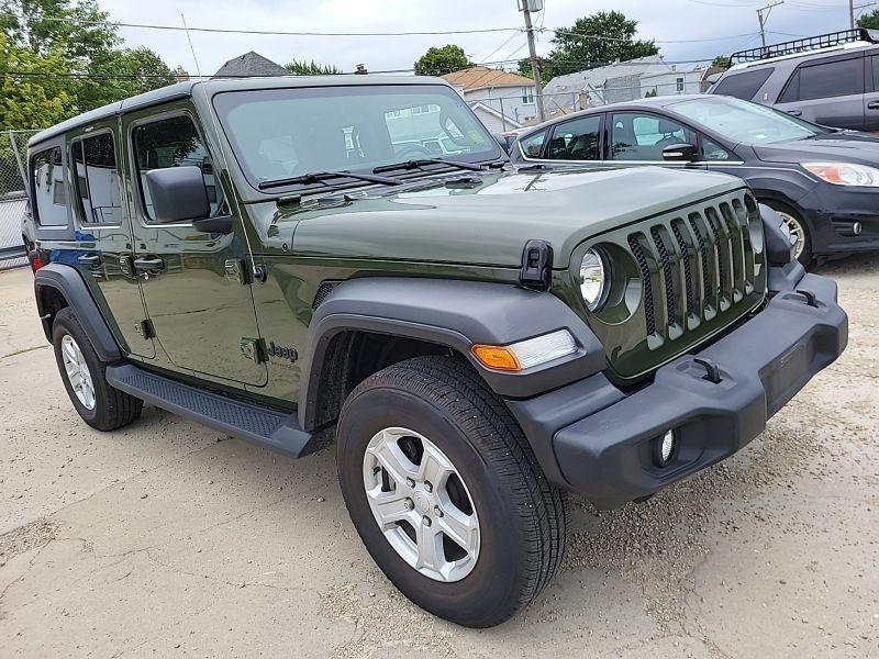 used 2022 Jeep Wrangler Unlimited car, priced at $32,978