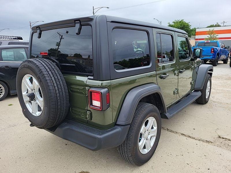 used 2022 Jeep Wrangler Unlimited car, priced at $32,978